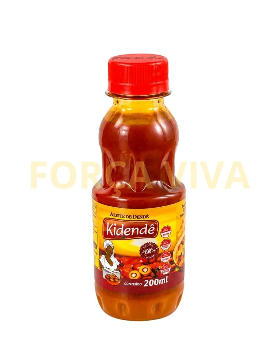 Azeite de Dendê Kidendê 200ml para Oferendas, Firmezas de Exu e Culinária Sagrada — Força Viva