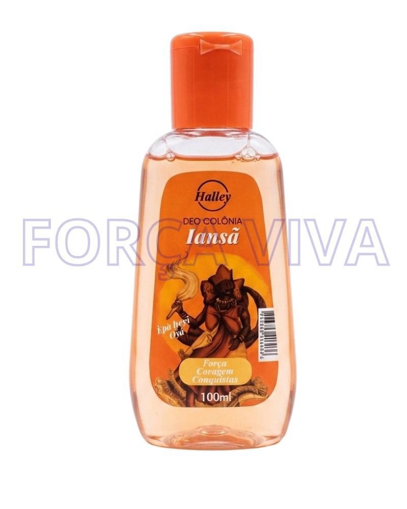 Deo Colônia Halley Iansã – Fragrância Marcante de Força, Coragem e Determinação – Força Viva