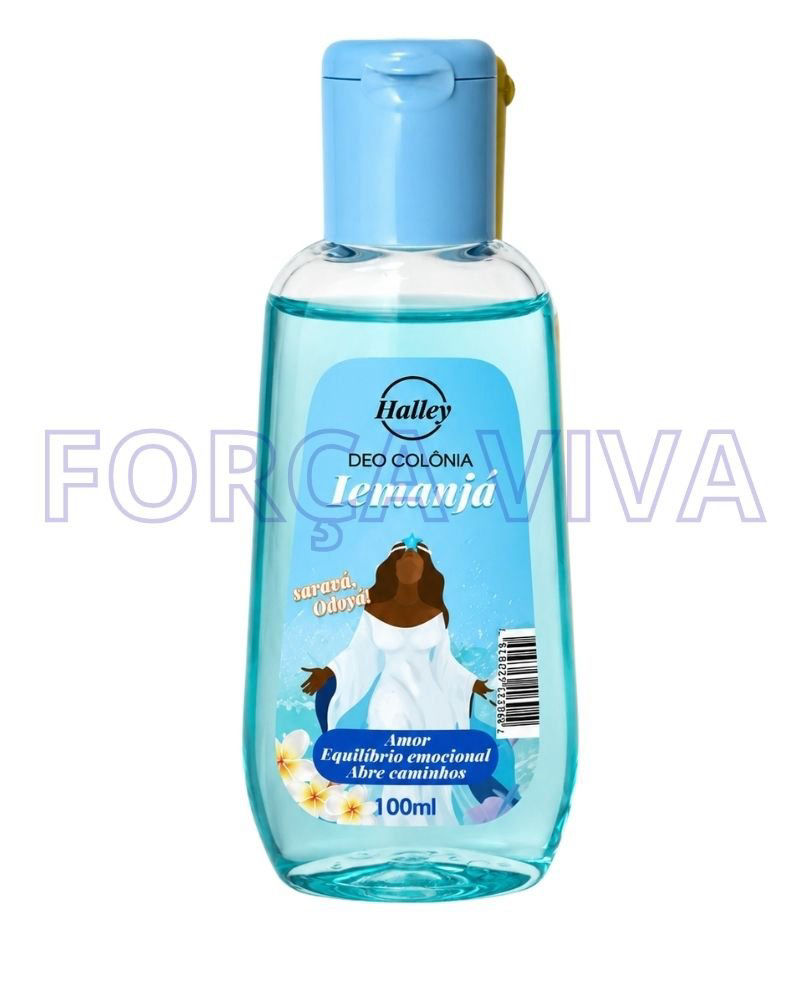 Deo Colônia Halley Iemanjá – Fragrância Suave de Serenidade, Frescor e Proteção Divina – Força Viva