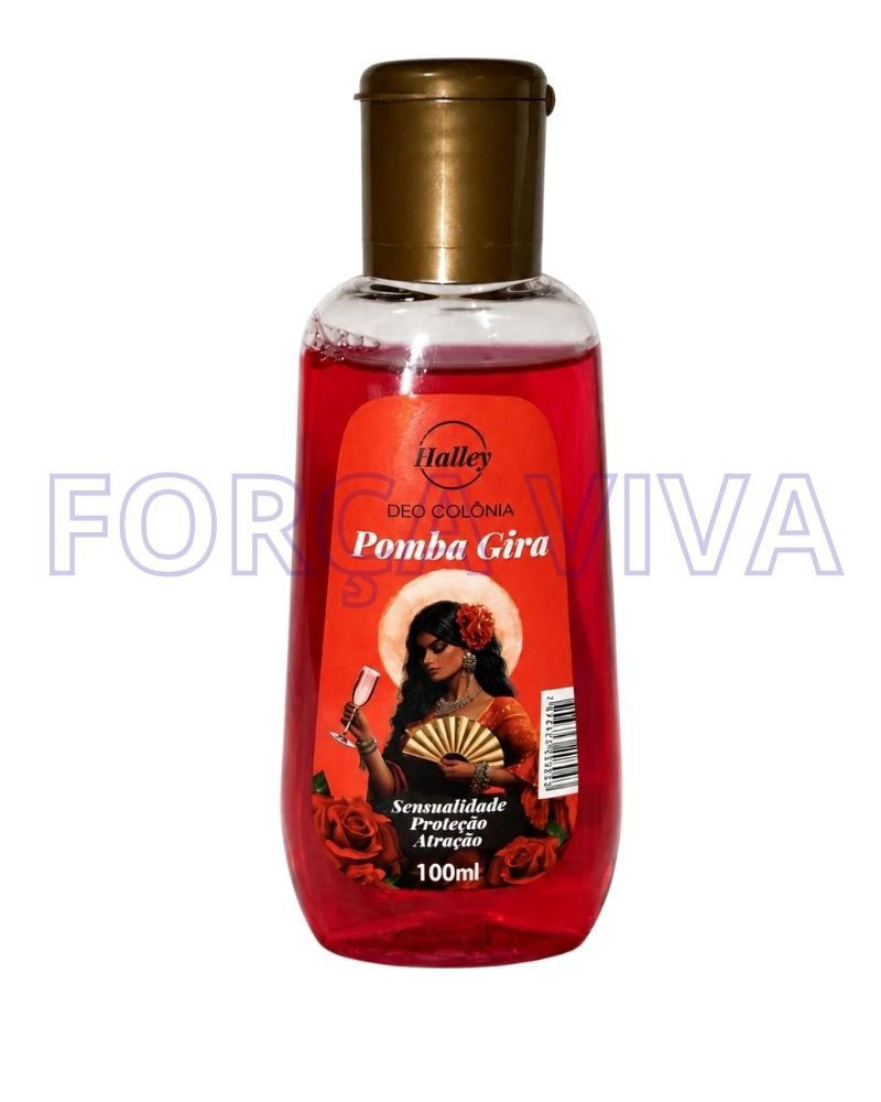 Deo Colônia Halley Pomba Gira – Fragrância Marcante de Poder e Magnetismo – Força Viva