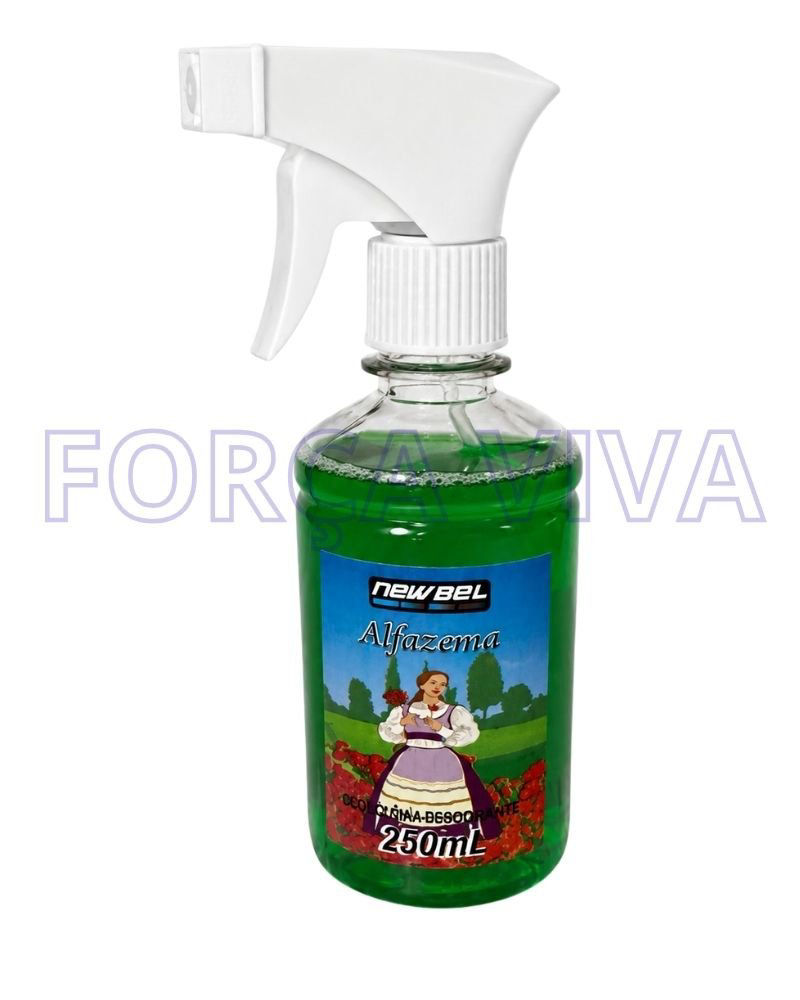 Alfazema Newbel 250ml com Borrifador – Spray de Harmonização, Limpeza Energética e Frescor – Força Viva