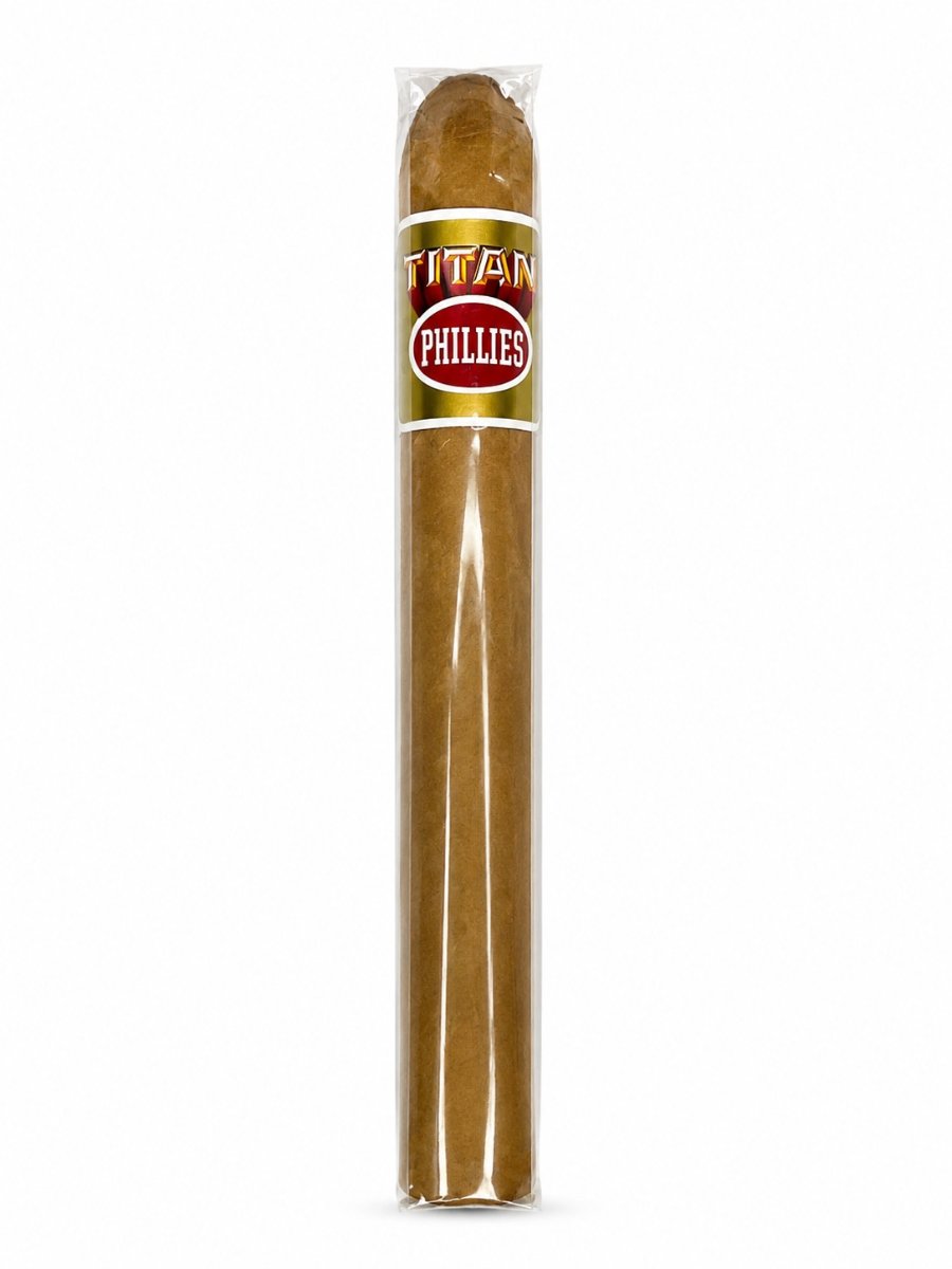 Charuto Phillies Titan Natural – Unidade para Limpeza Energética e Firmeza Espiritual – Força Viva
