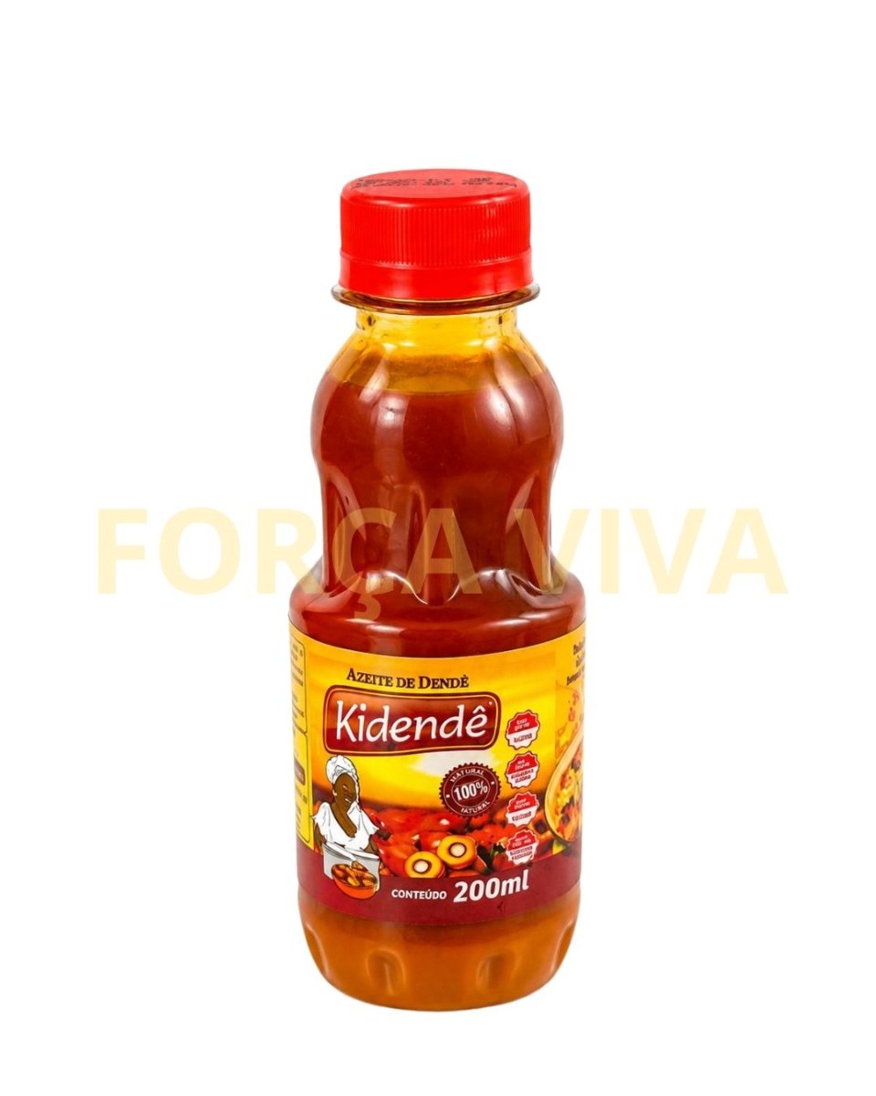 Azeite de Dendê Kidendê 200ml para Oferendas, Firmezas de Exu e Culinária Sagrada — Força Viva