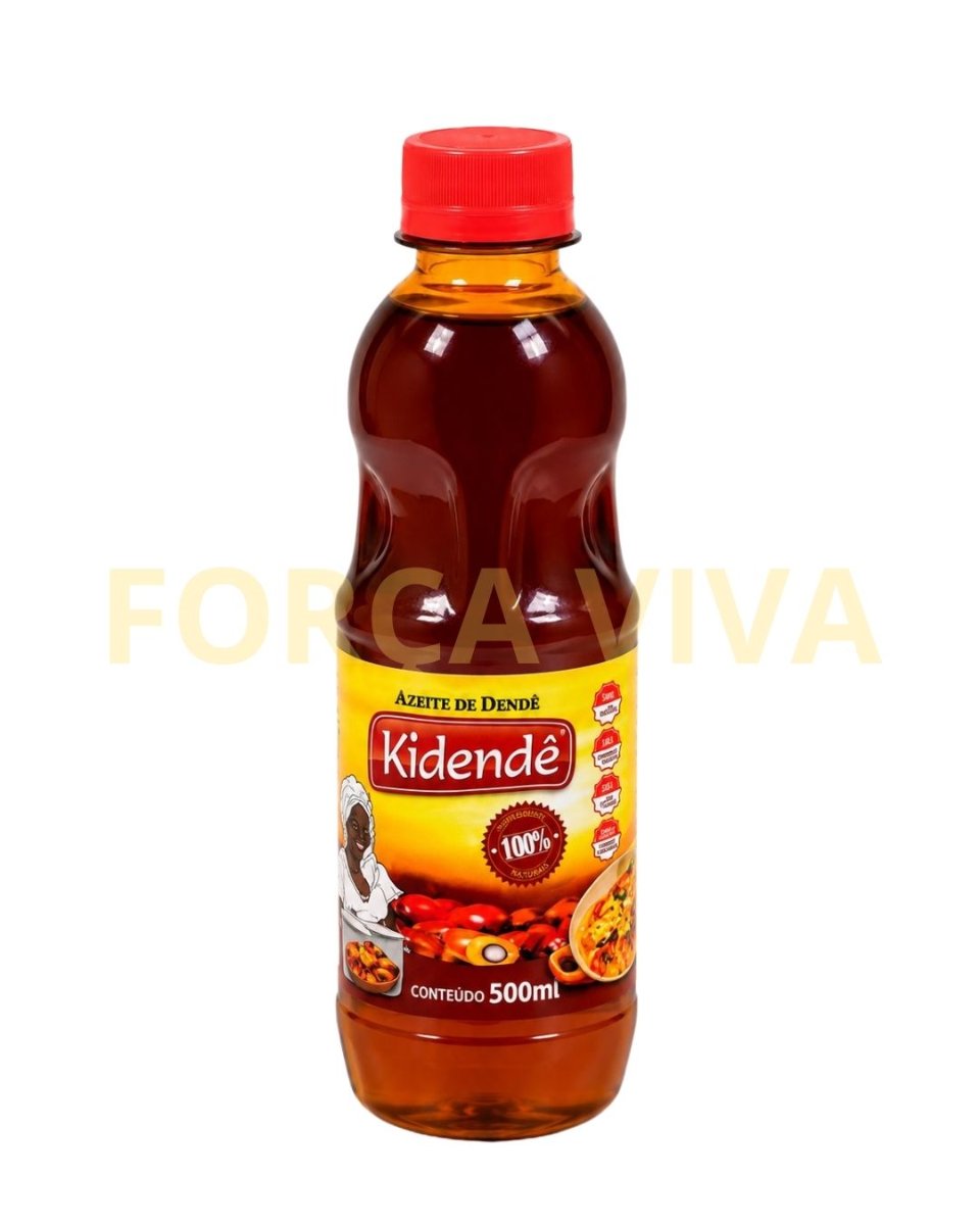 Azeite de Dendê Kidendê 500ml para Oferendas, Firmeza de Exu e Culinária Sagrada — Força Viva