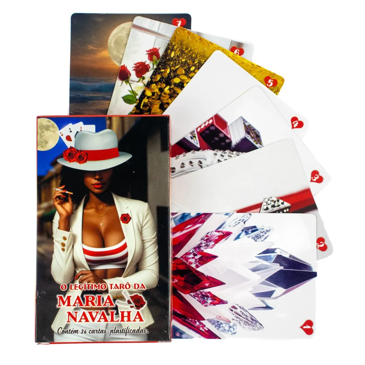 Tarô Maria Navalha 36 Cartas – Oráculo de Autoconhecimento e Orientação Espiritual