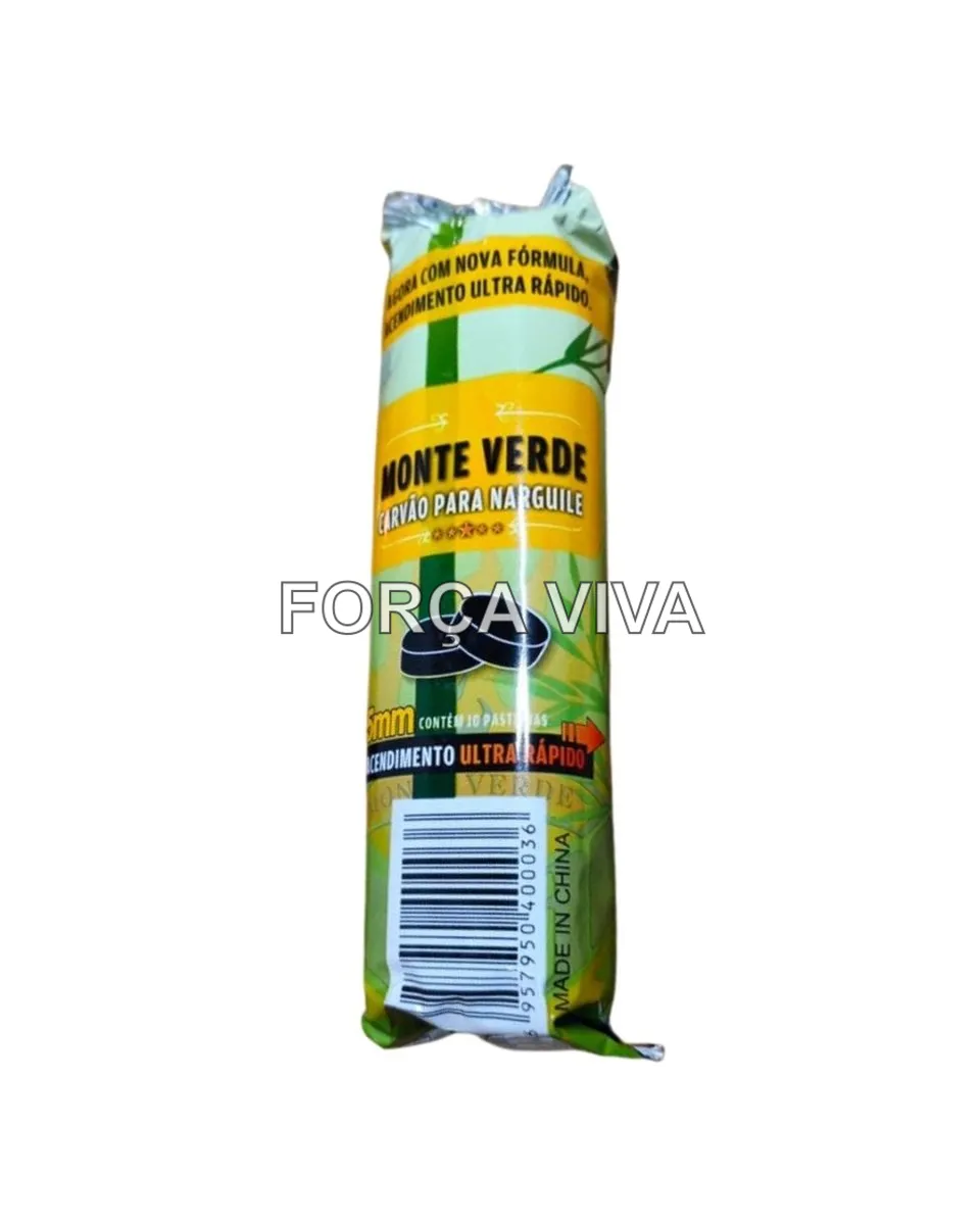 Carvão para Narguile - Monte Verde