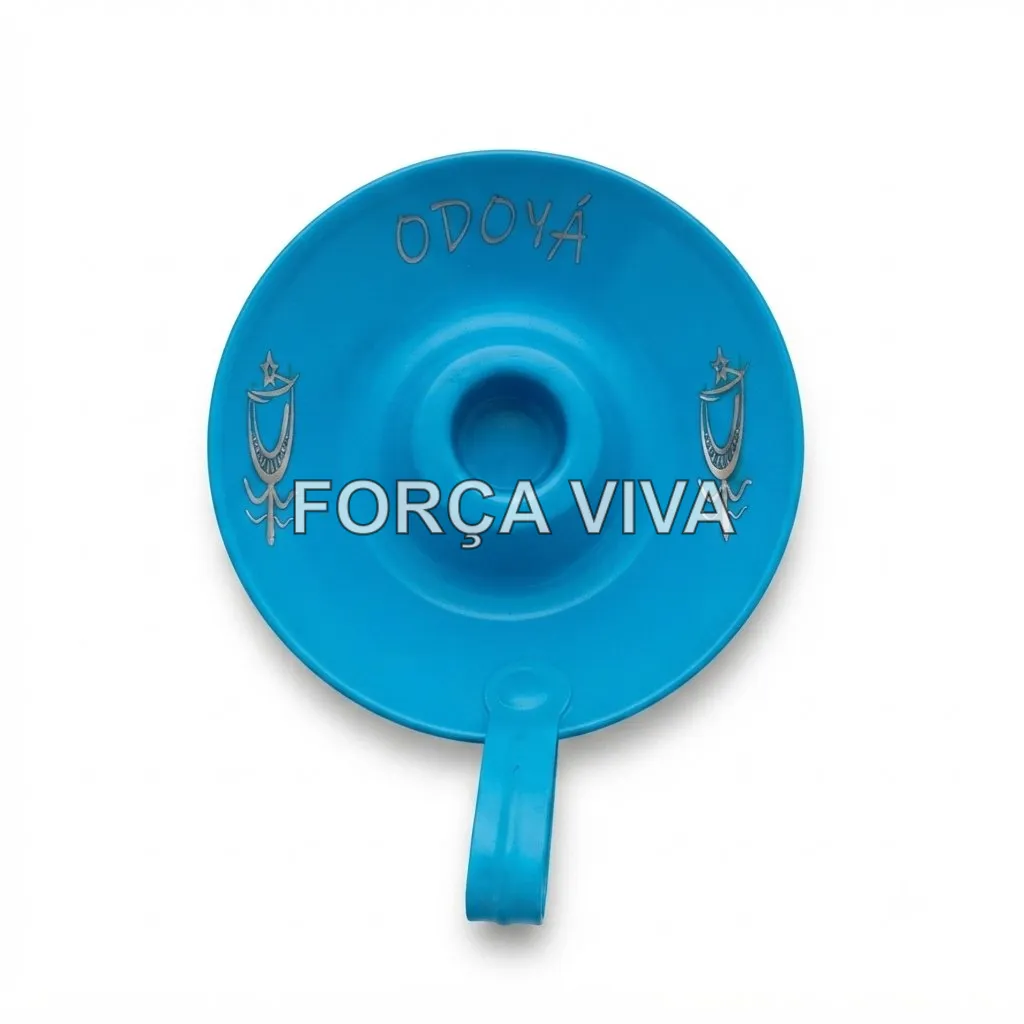 Suporte para Vela em Alumínio Iemanjá - Força Viva