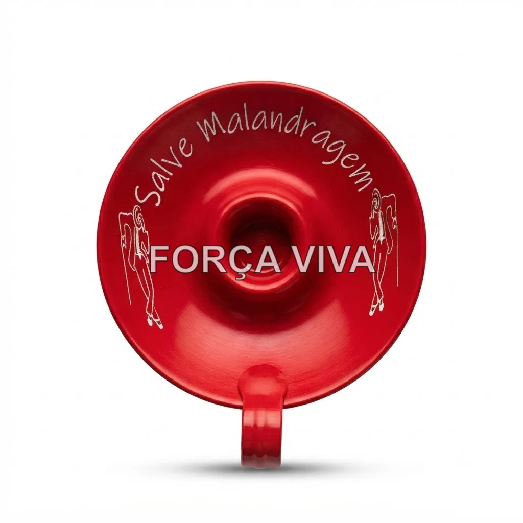 Suporte para Vela em Alumínio Malandragem - Força Viva