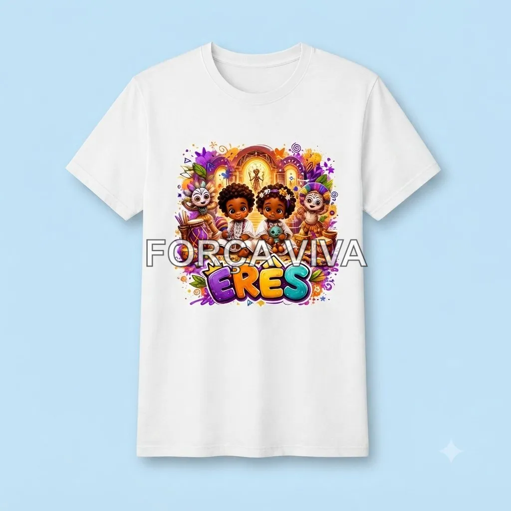 Camiseta Erês Roxo - Tamanhos G1 ao G4