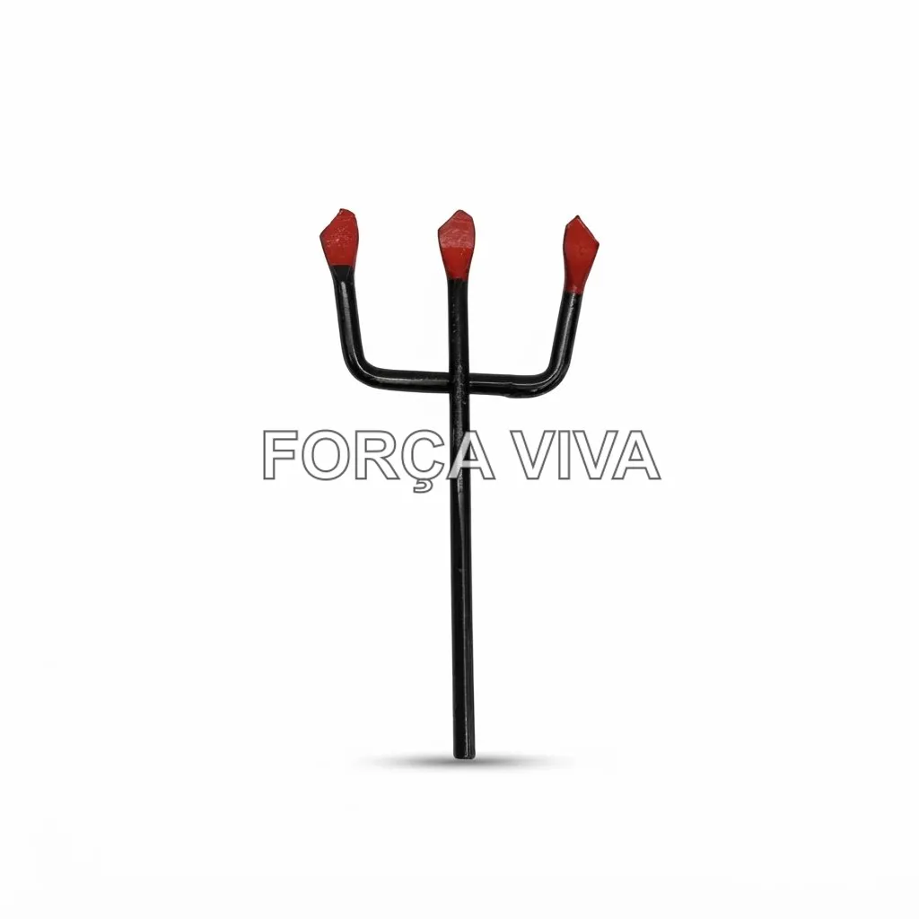 Garfo de Exu em Ferro 10cm | Loja Força Viva