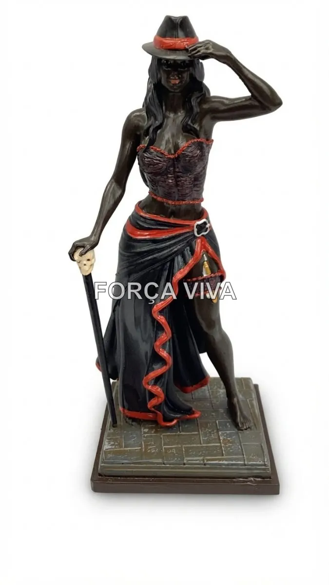 Imagem Malandra cor Preto 20cm | Força Viva 
