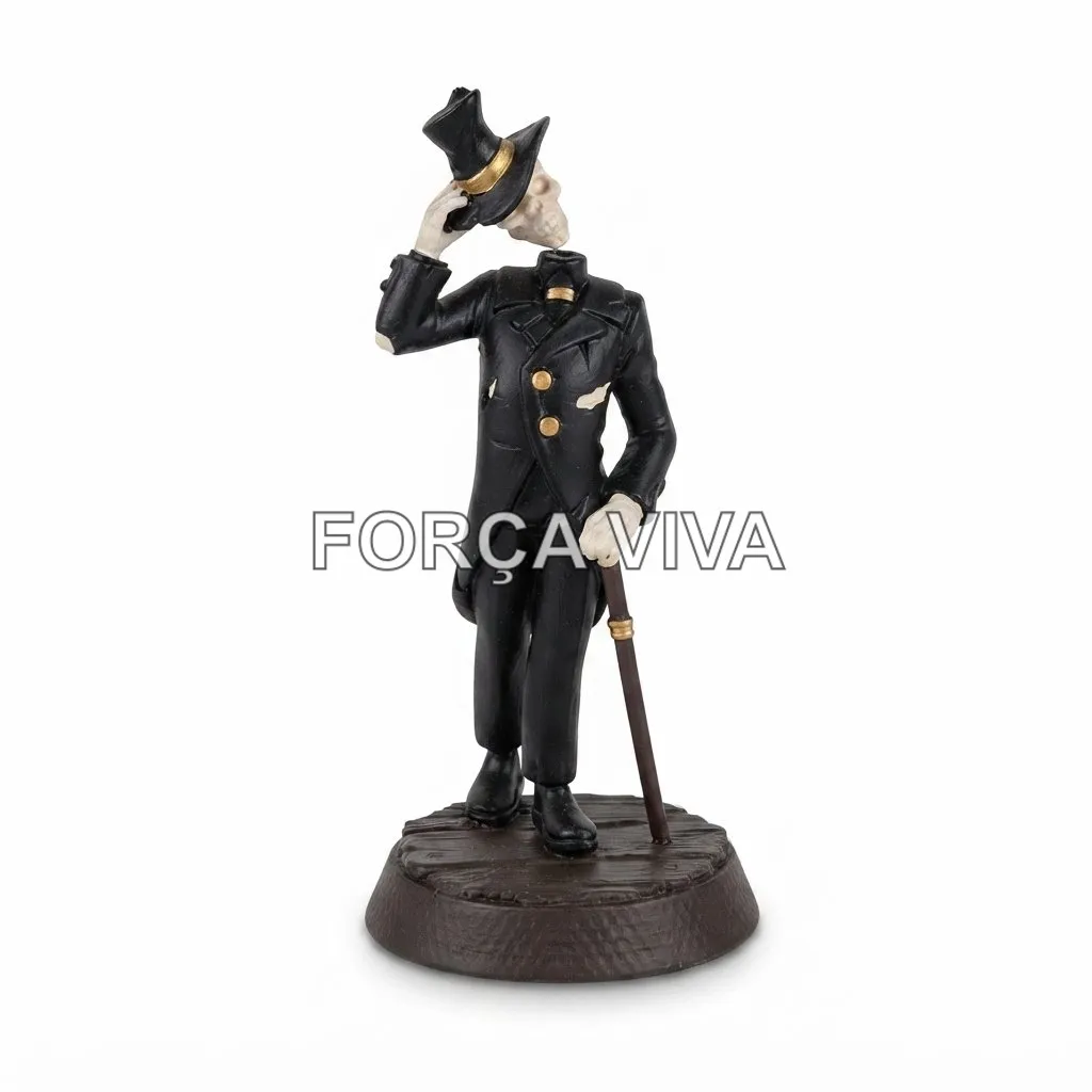 Imagem Exu Caveira 20cm | Força Viva