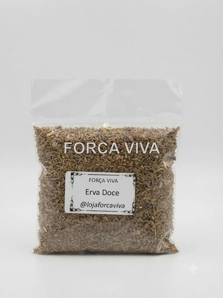 Erva Doce 85g | Força Viva