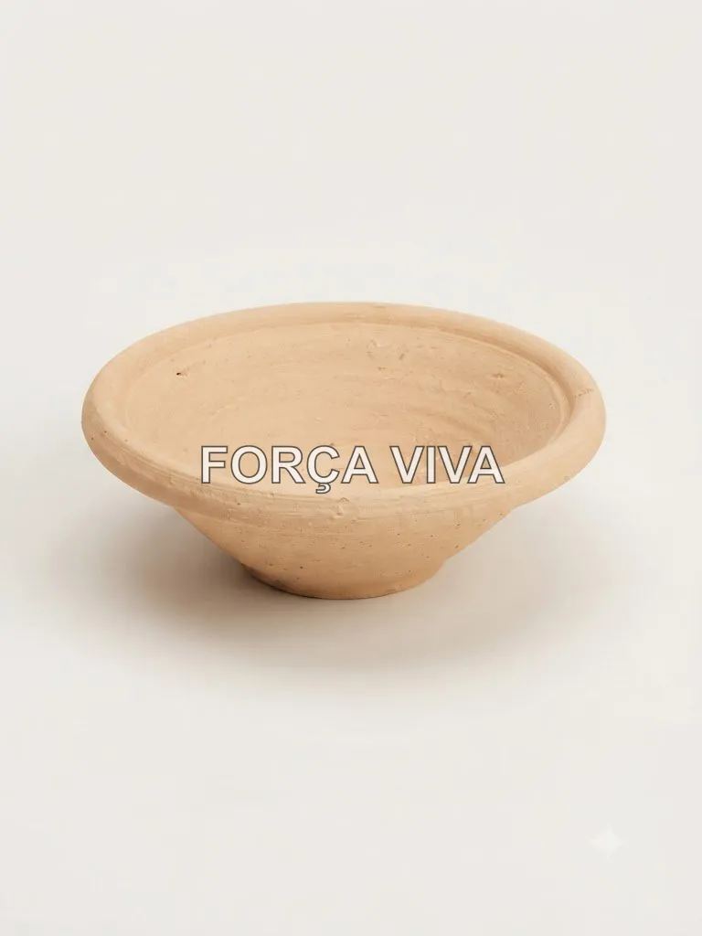 Alguidar de Barro N.000 18cm | Força Viva