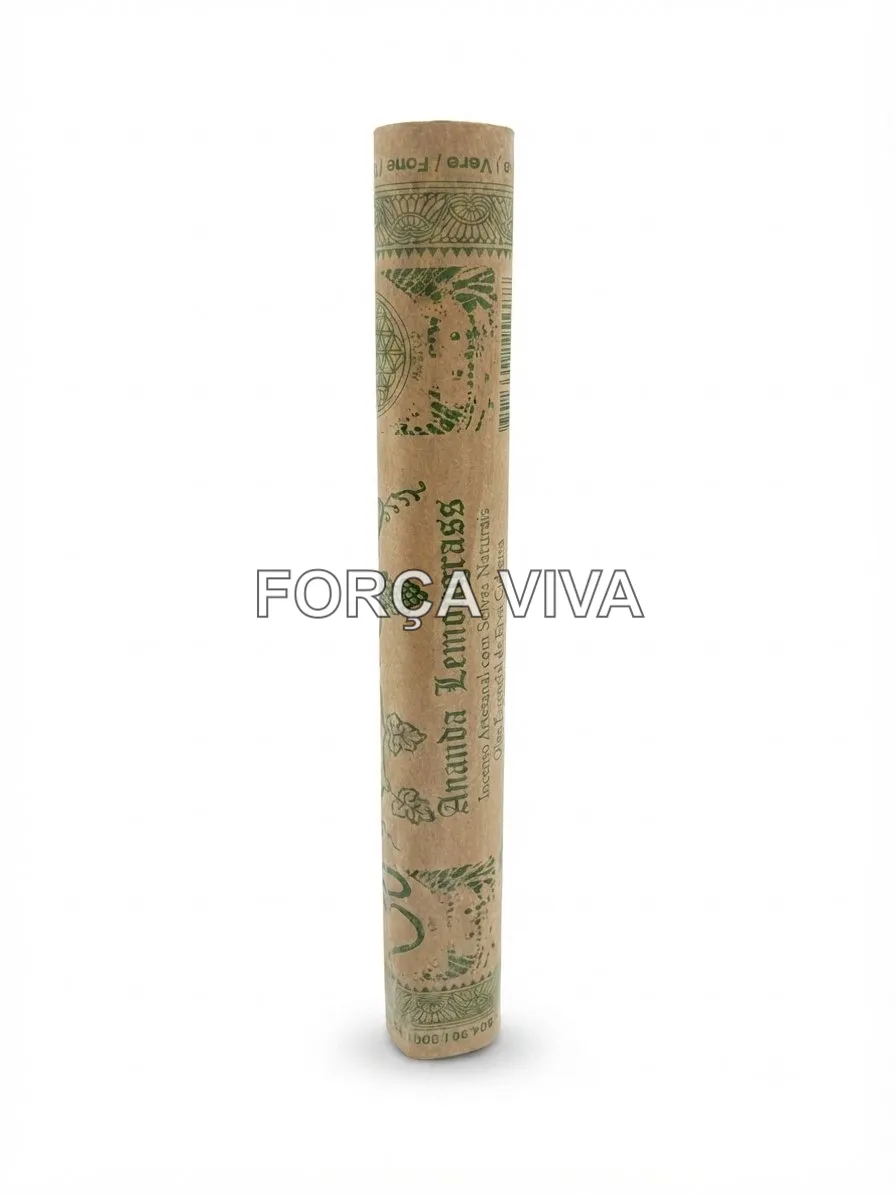 Incenso Ananda Lemongrass | Força Viva