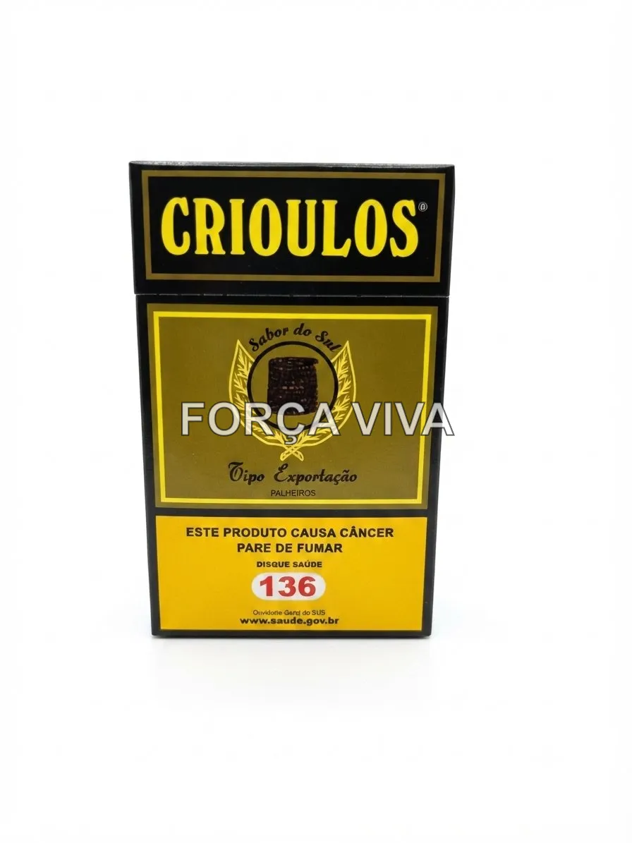 Cigarro de Palha Crioulos | Força Viva