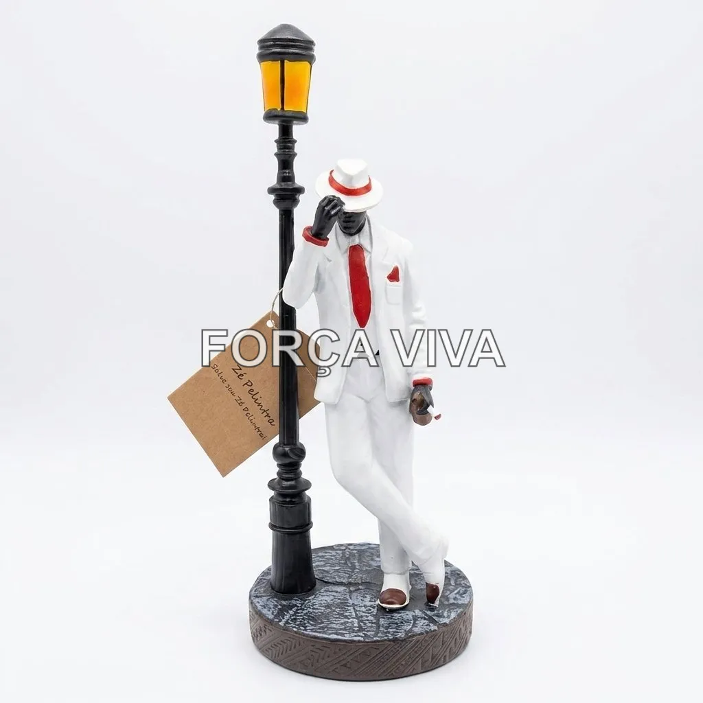 Imagem Zé Pelintra no Poste 27cm | Força Viva