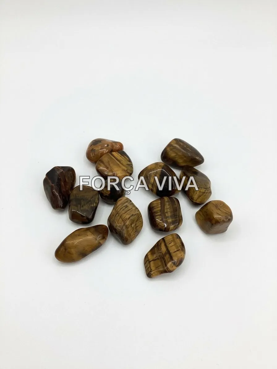 Pedra Olho de Tigre Natural | Força Viva
