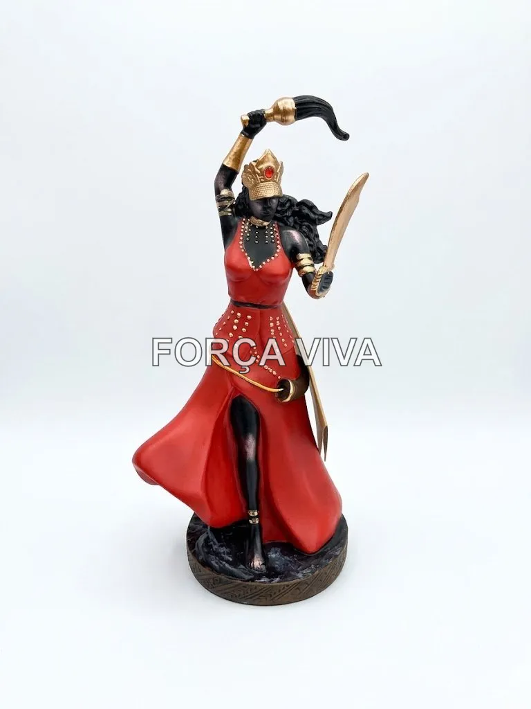 Imagem Iansã Resina Peça Única 18cm - Força Viva