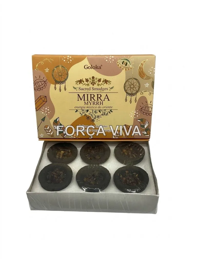 Defumador Indiano Goloka Mirra - Força Viva