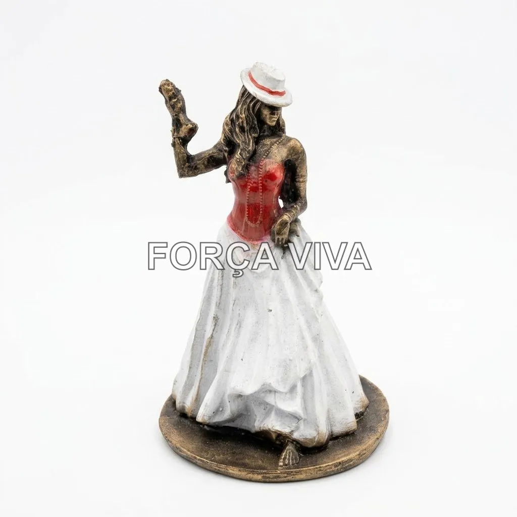 Maria Navalha em Resina 12cm Peça Única - Força Viva